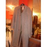 A gent's Burberry's tweed design woolen jacket.