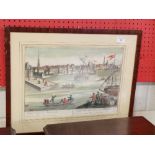 A set of four watercolours of European city scenes (4)