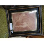 A pair of Bartolozzi classical figural scenes in Hogarth frames.