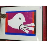 Henri Matisse, 'La Grenouille' original lithograph, printed by Mourlot, 1954, signed in plate,