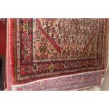 A fine North West Persian Malayer rug 200cm x 128cm,