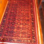 A extremley fine North West Persian Malayer runner 305cm x 90cm,