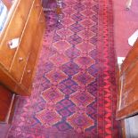 An extremely fine North East Persian Meshad Belouch Rug 208cm x 100cm,