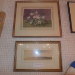 A late Victorian watercolour still life of flowers signed and dated by John Fulleylove (1841-1908)