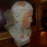 A Classical style stoneware bust