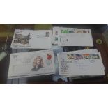 A collection of first day covers