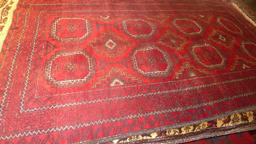 A fine north east Persian turkoman rug,