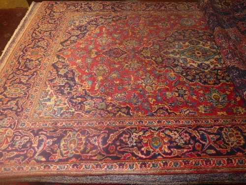 An extremely fine central Persian Kahan rug,