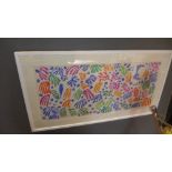 Henri Matisse colour lithograph La Peruche et la Sirene, Lithograph printed by Mourlot in 1954