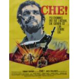 Original vintage movie poster for a biography film of Argentinian revolutionary Ernesto "Che"