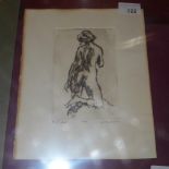 An unframed artist's proof female nude b