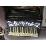 A 20th century vintage Italian musical Eniicobertini Accordian width 54cm