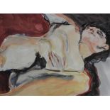 A portfolio of various nude watercolour studies 60cm x 85cm