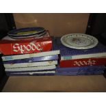 A collection of Spode and Jasperware china