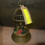 A Victorian design singing bird cage 30cm