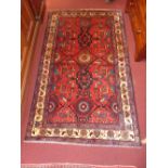 A fine North West Persian Saveh rug 204c