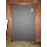 A Vintage large Victorian design blackboard 200 x 130cm