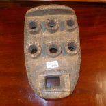 A west African Kondo tribal art mask