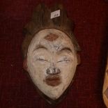 A West African Punu tribal mask