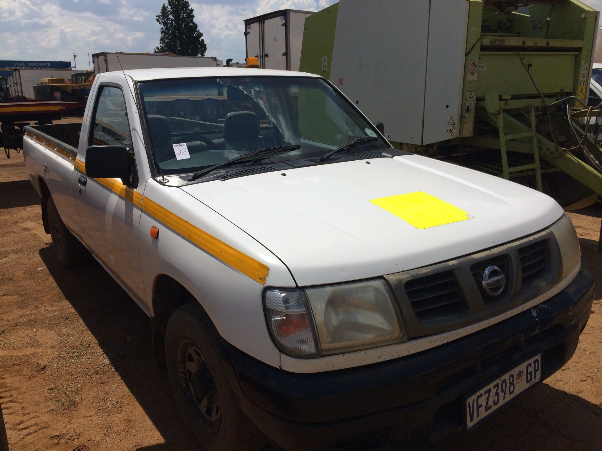 2006 NISSAN 2.7D HARDBODY LDV - REG NO: VFZ398GP