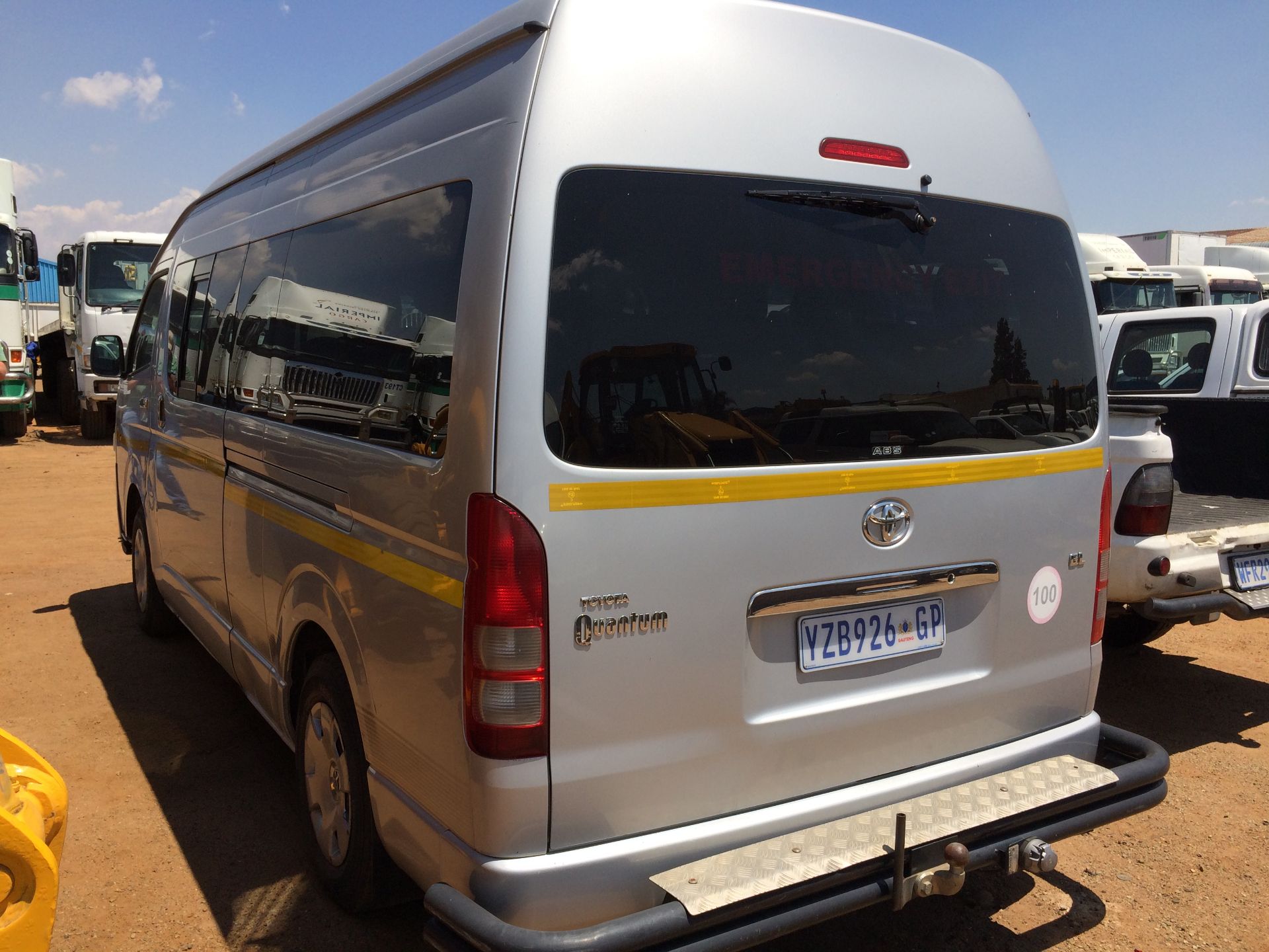 2010 TOYOTA QUANTUM 14 SEATER BUS REG NO: YZB926GP - Image 5 of 5