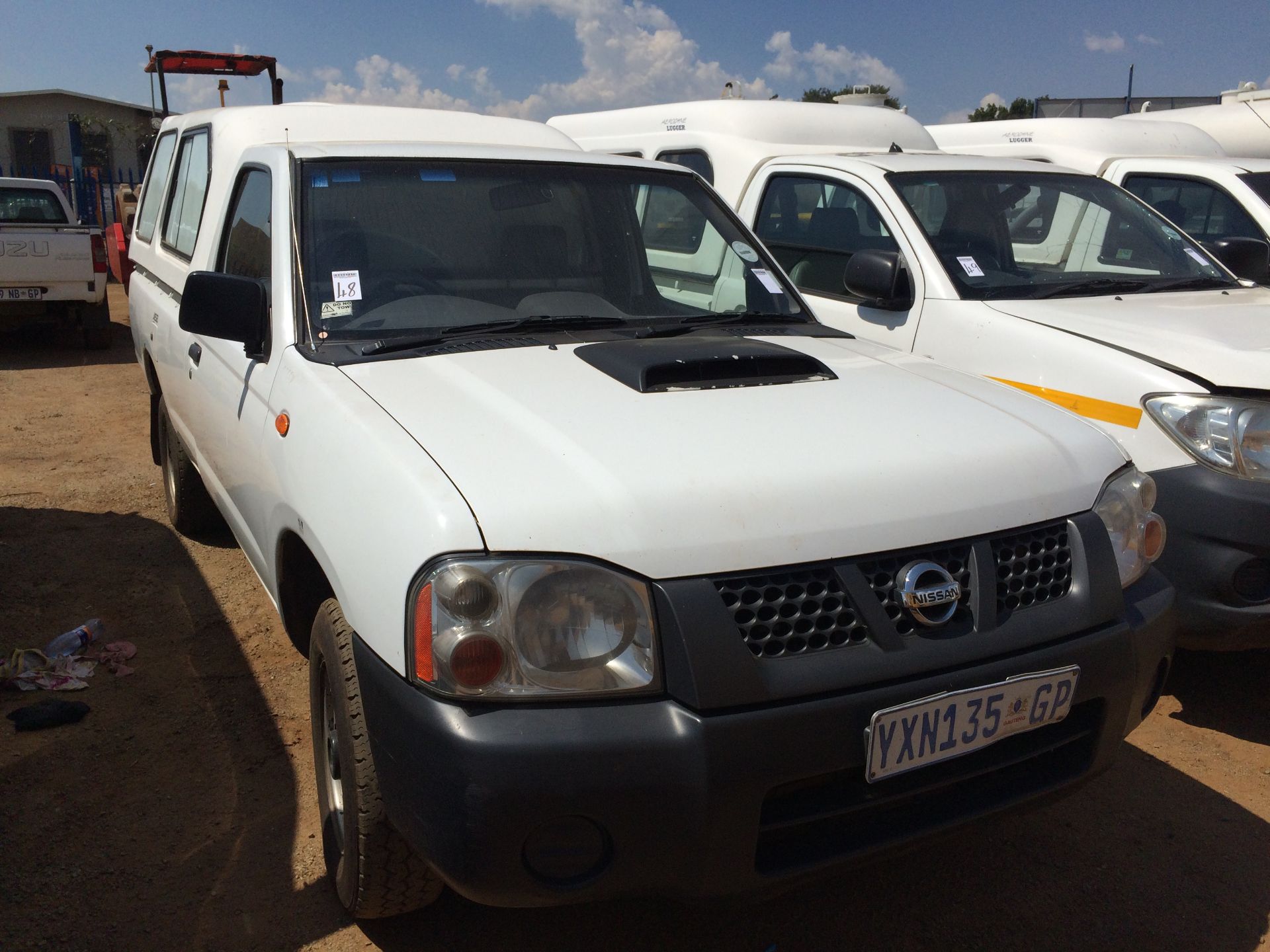 2010 NISSAN HARDBODY NP300 LDV (NON-RUNNER) REG NO: YXN135GP