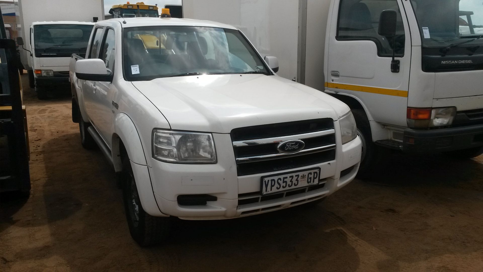 2009 FORD RANGER 2.5TD 4X4 H/TRAIL D/CAB - REG NO: YPS533GP