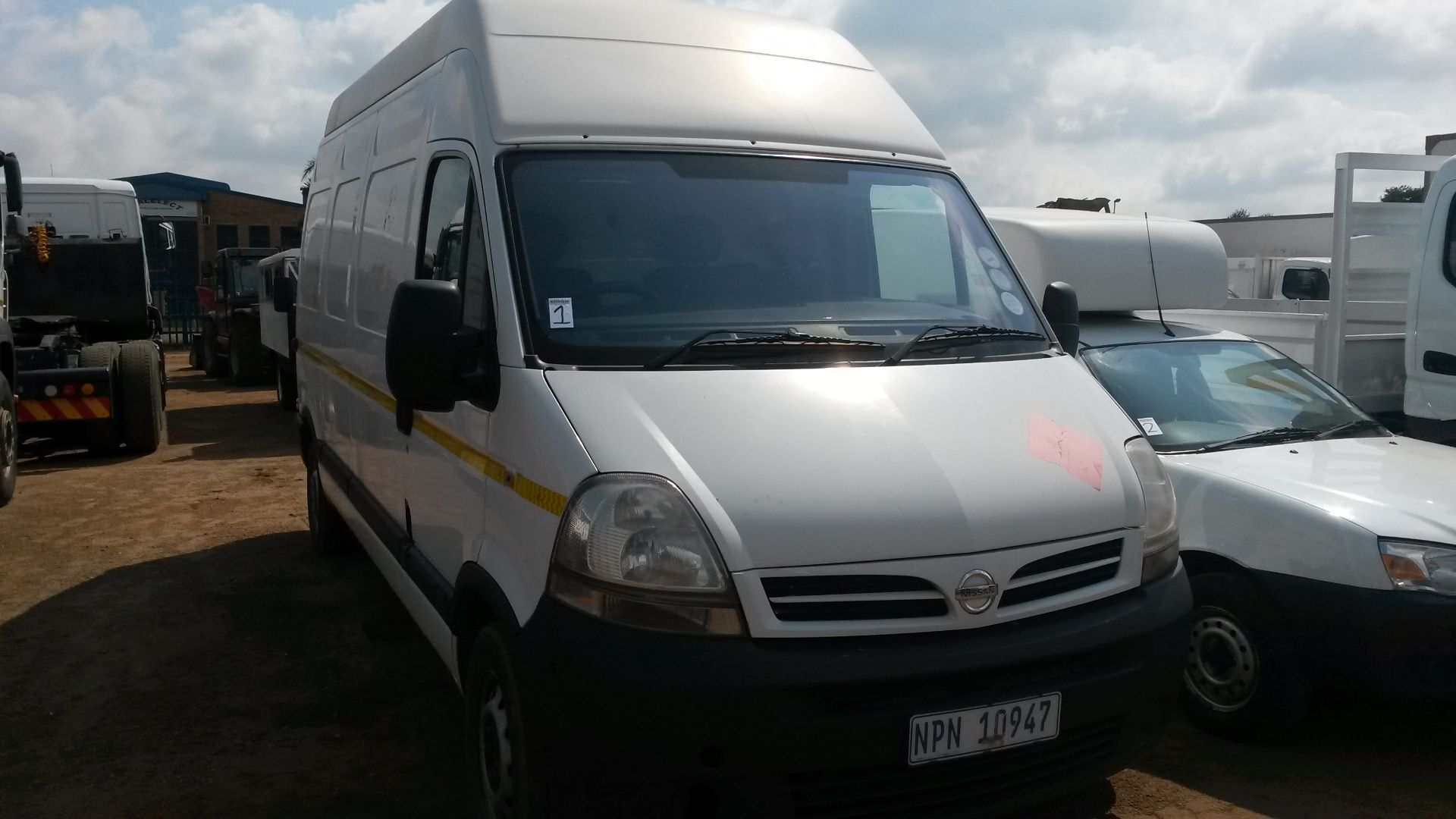 2007 NISSAN INTERSTAR P/VAN  - REG NO: NPN10947