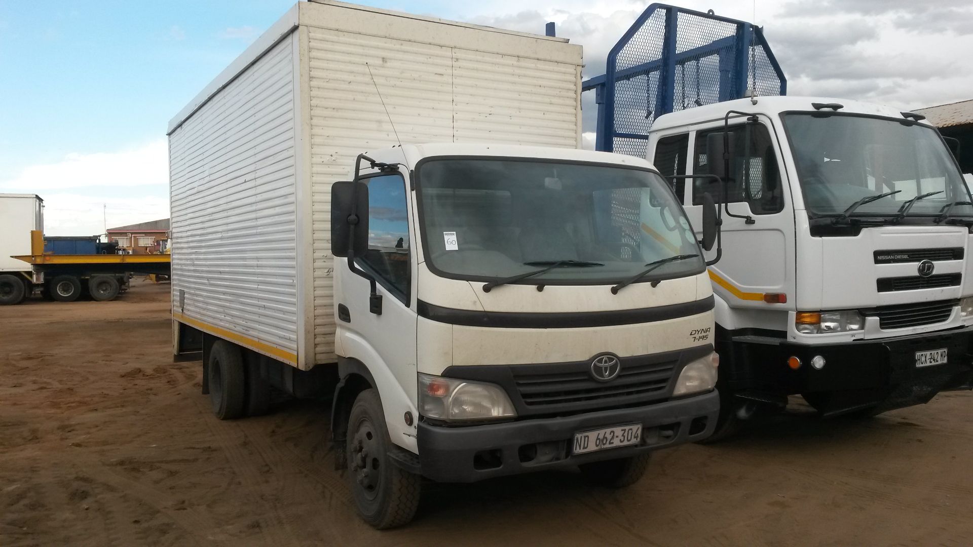 2009 TOYOTA DYNA 7-145 V/VAN - REG NO: ND662304