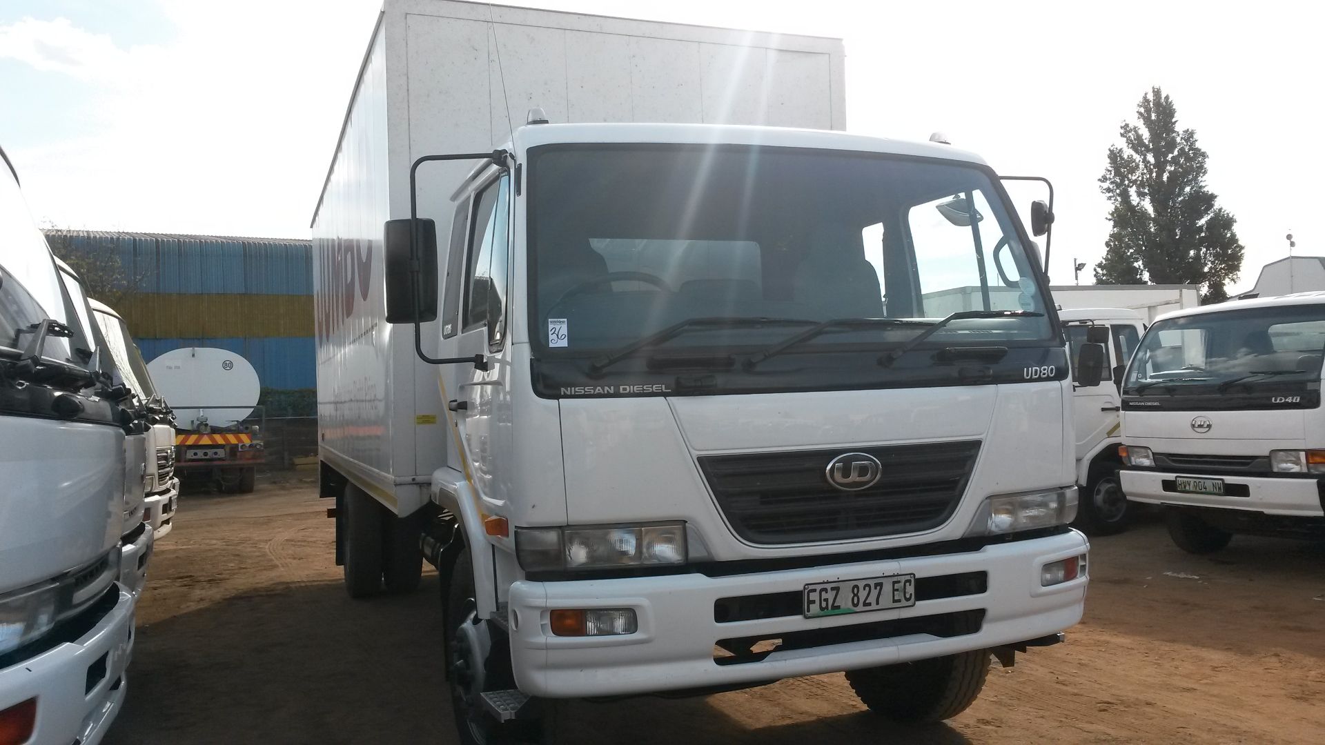 2009 NISSAN UD80 V/VAN - REG NO: FGZ827EC