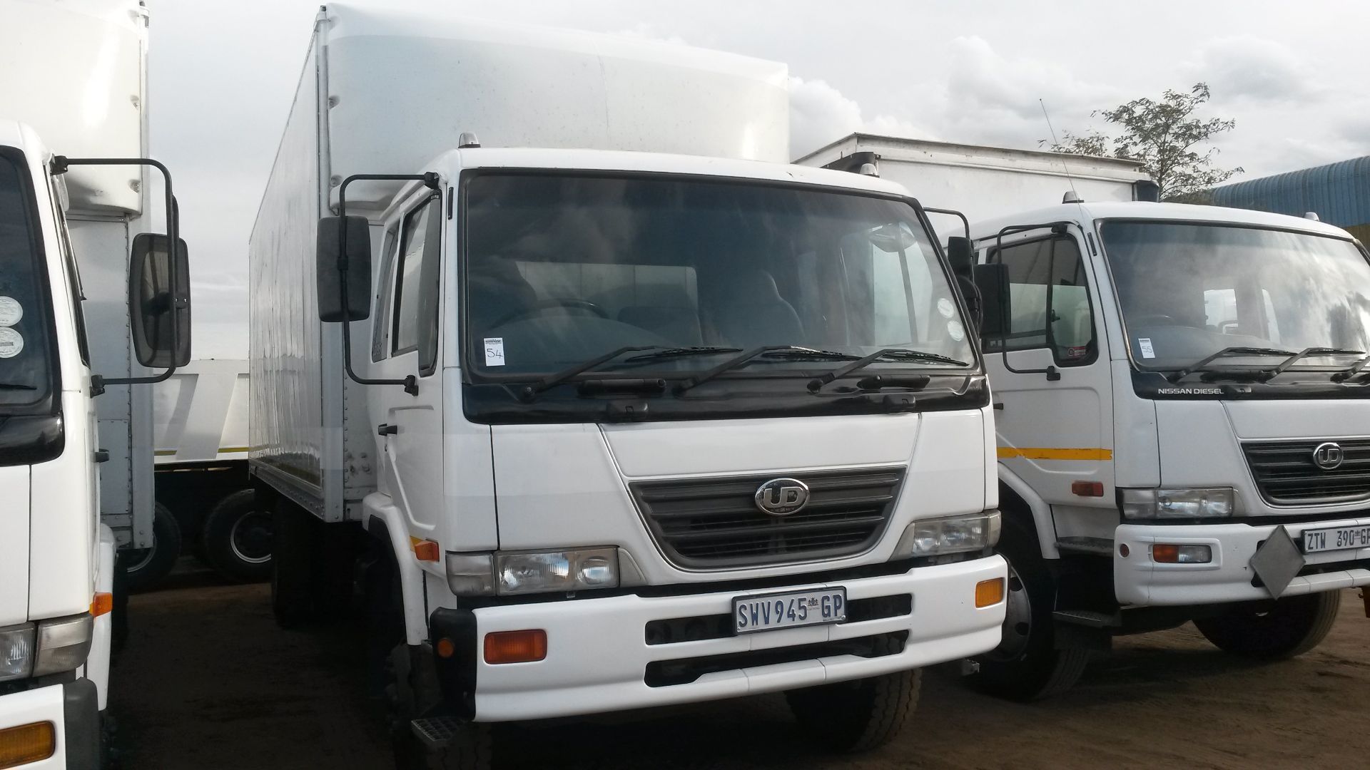 2005 NISSAN UD95 V/VAN - REG NO: SWV945GP