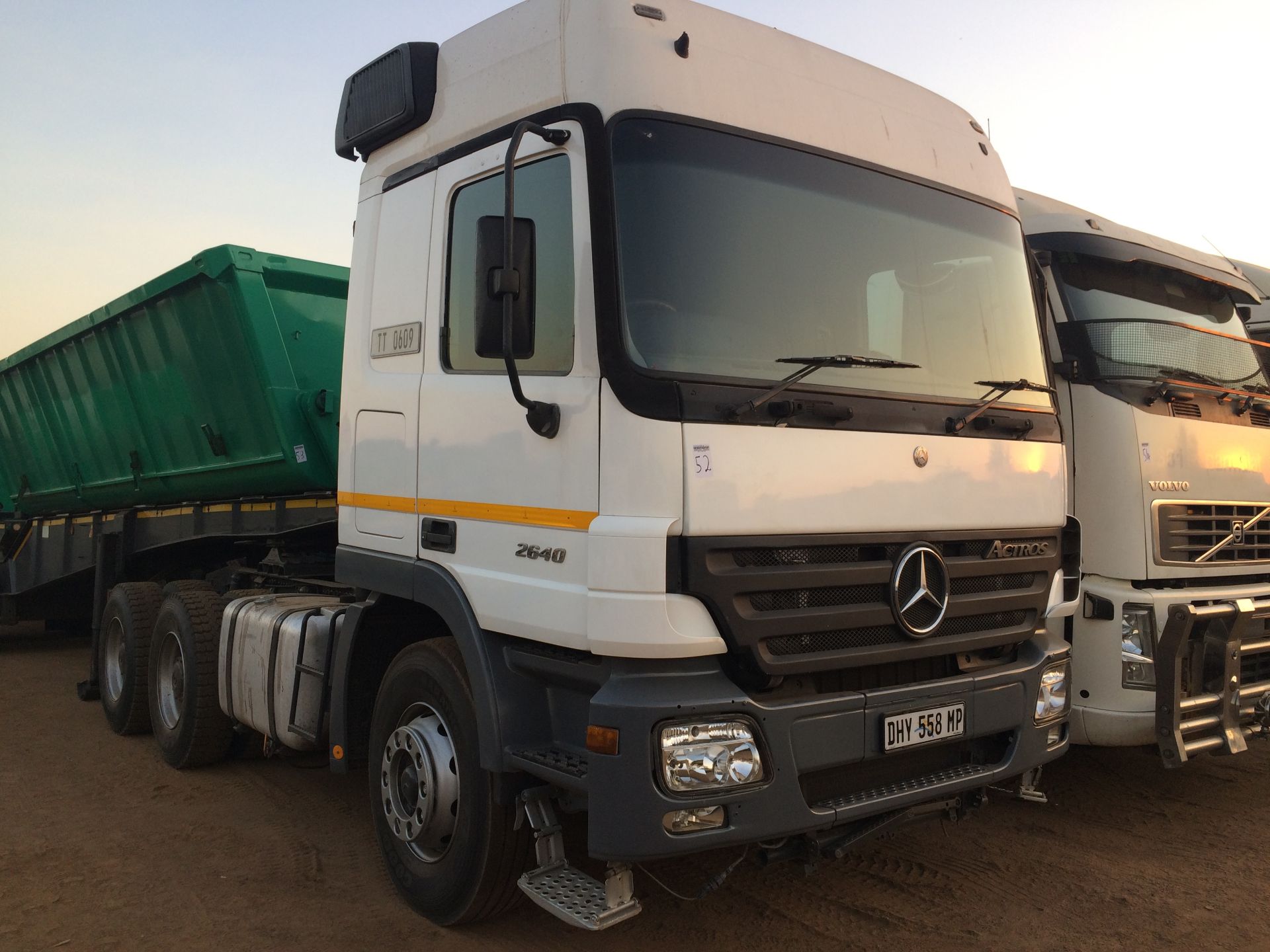 2006 M/BENZ ACTROS 2640 6X4 T/T - REG NO: DHY558MP