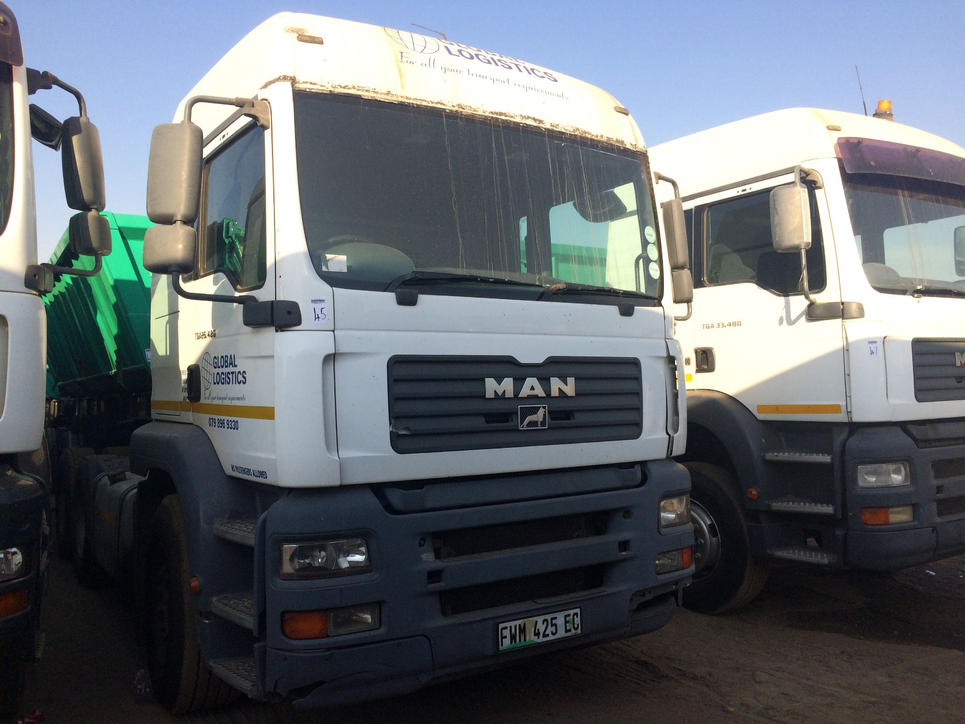 2007 MAN TGA27-480 6X4 T/T - REG NO: FWM425EC