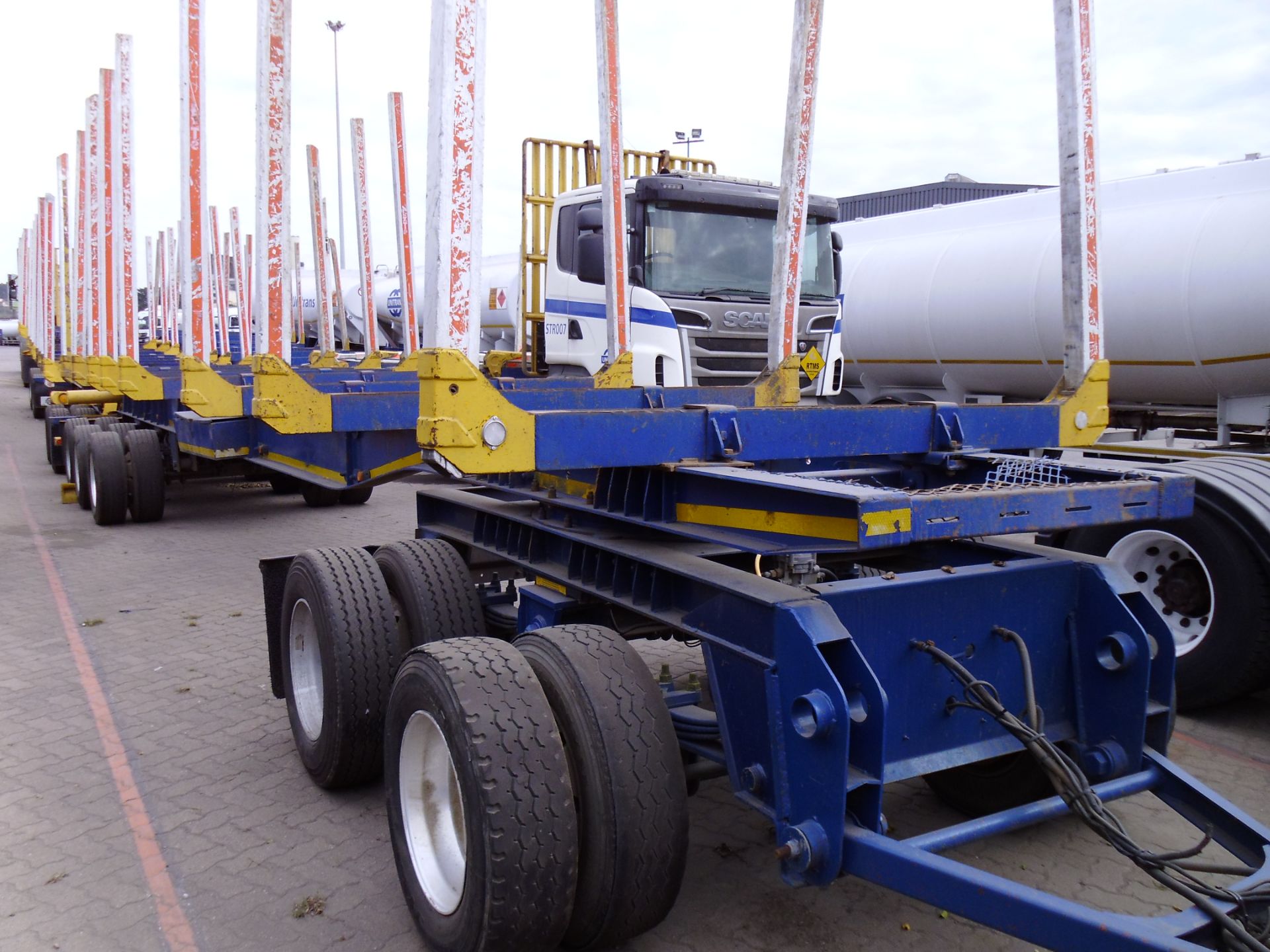 2011 TOHF 5 AXLE EXTENDABLE DRAWBAR TIMBER TRAILER - REG NO: NUF40362 (FLEET NO: TDB001)