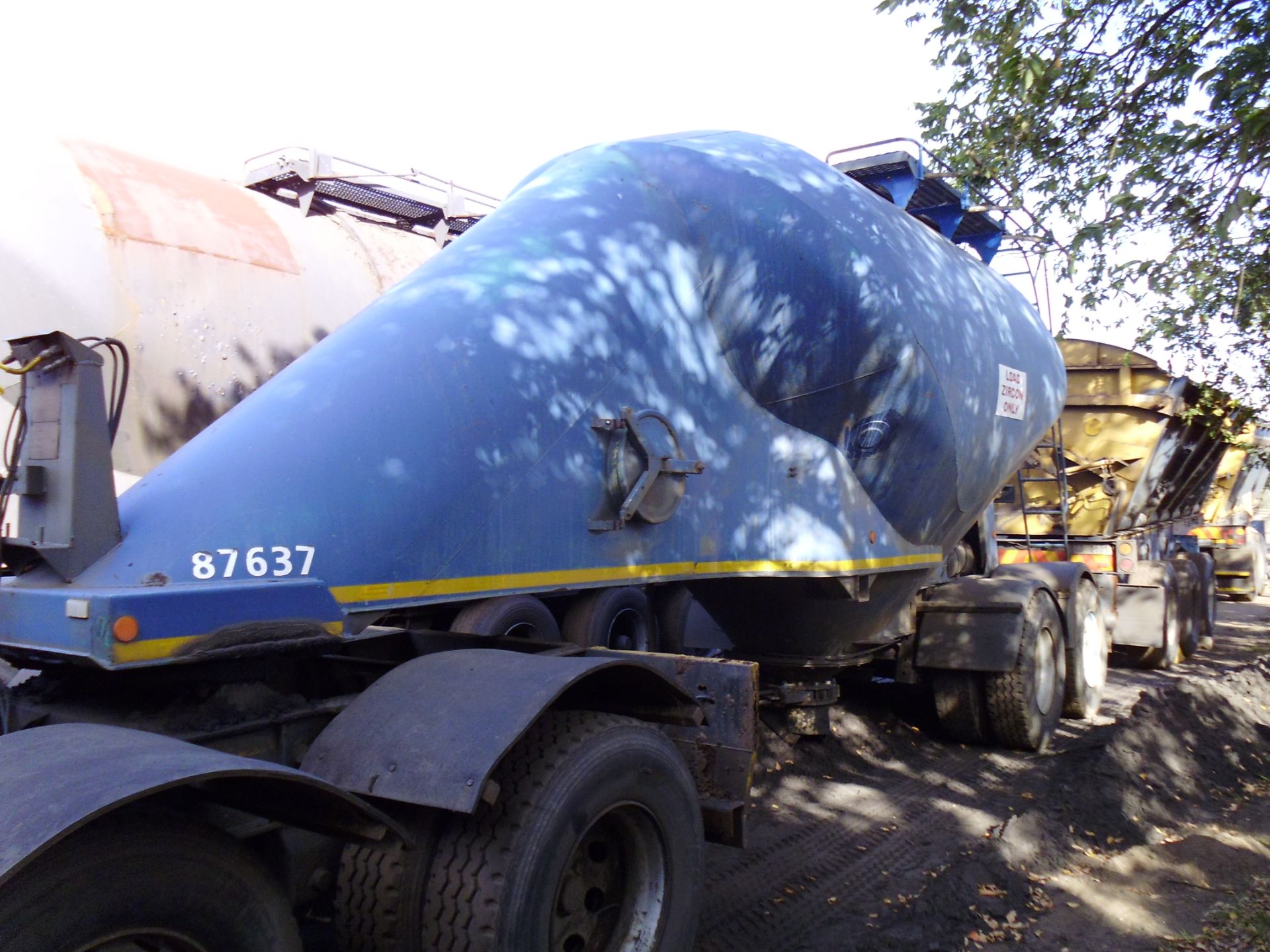 2006 CEMENT INTERLINK TRAILER - REG NO: NUF13481 / NUF4146 (FLEET NO: 87641/37) - Image 2 of 5