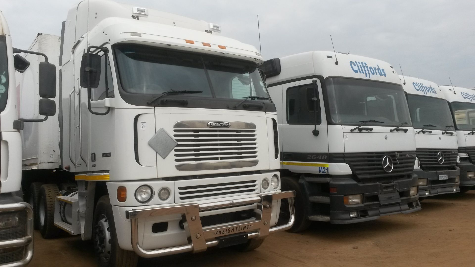 2007 FREIGHTLINER ARGOSY ISX500 6X4 T/T - REG NO: DWZ467MP