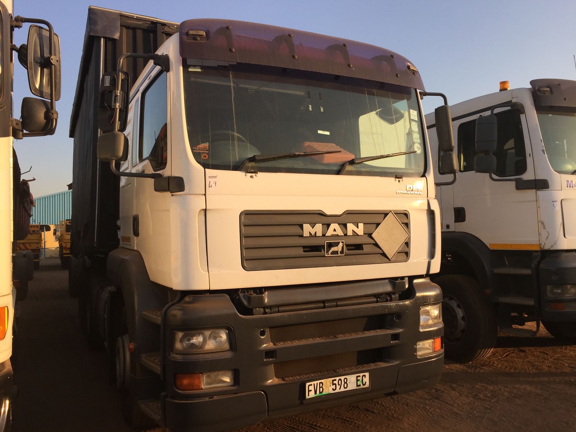 2008 MAN TGA 27-440 6X4 T/T - REG NO: FVB598EC