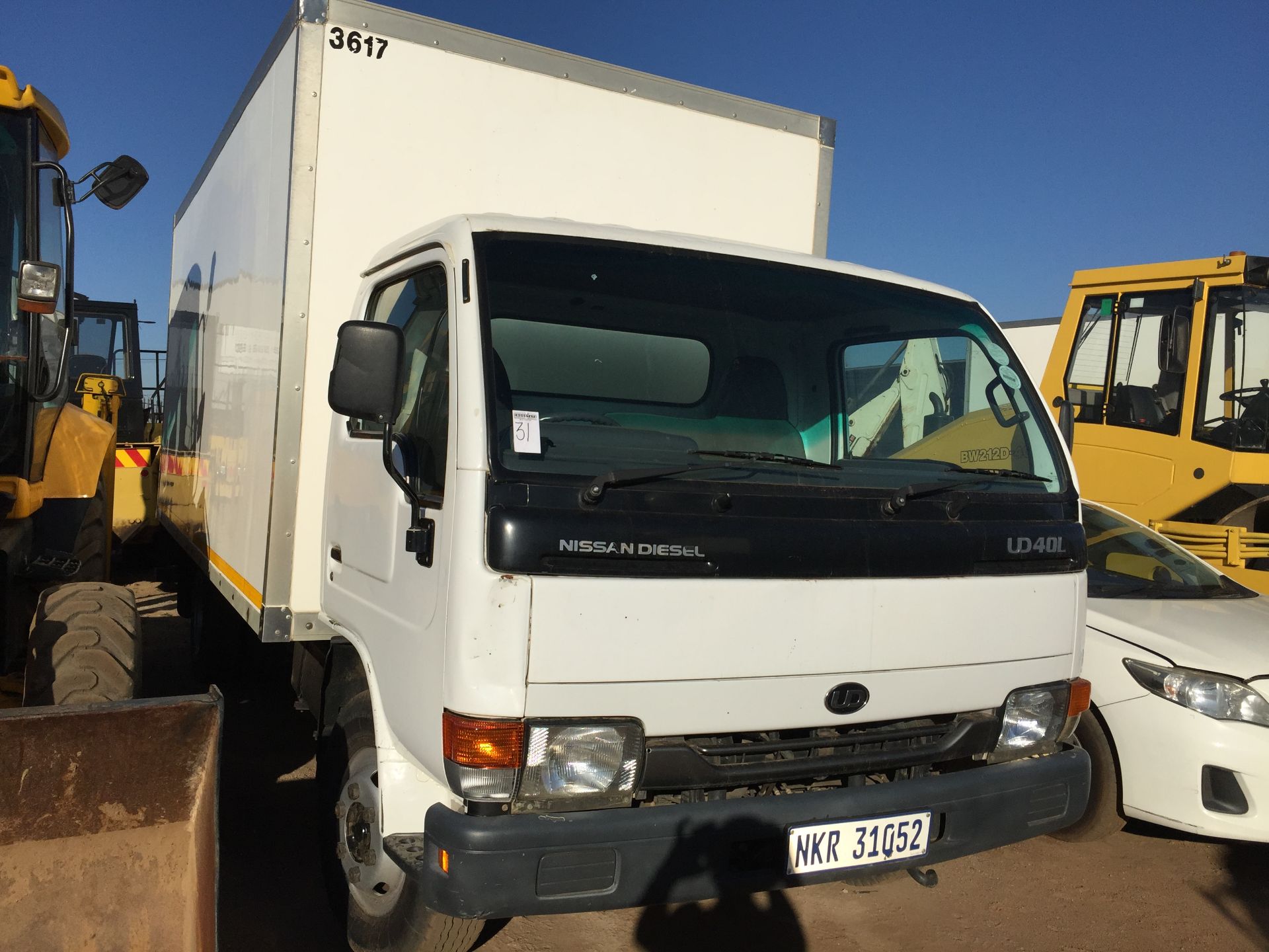 2008 NISSAN UD40L V/VAN - REG NO: NKR31052