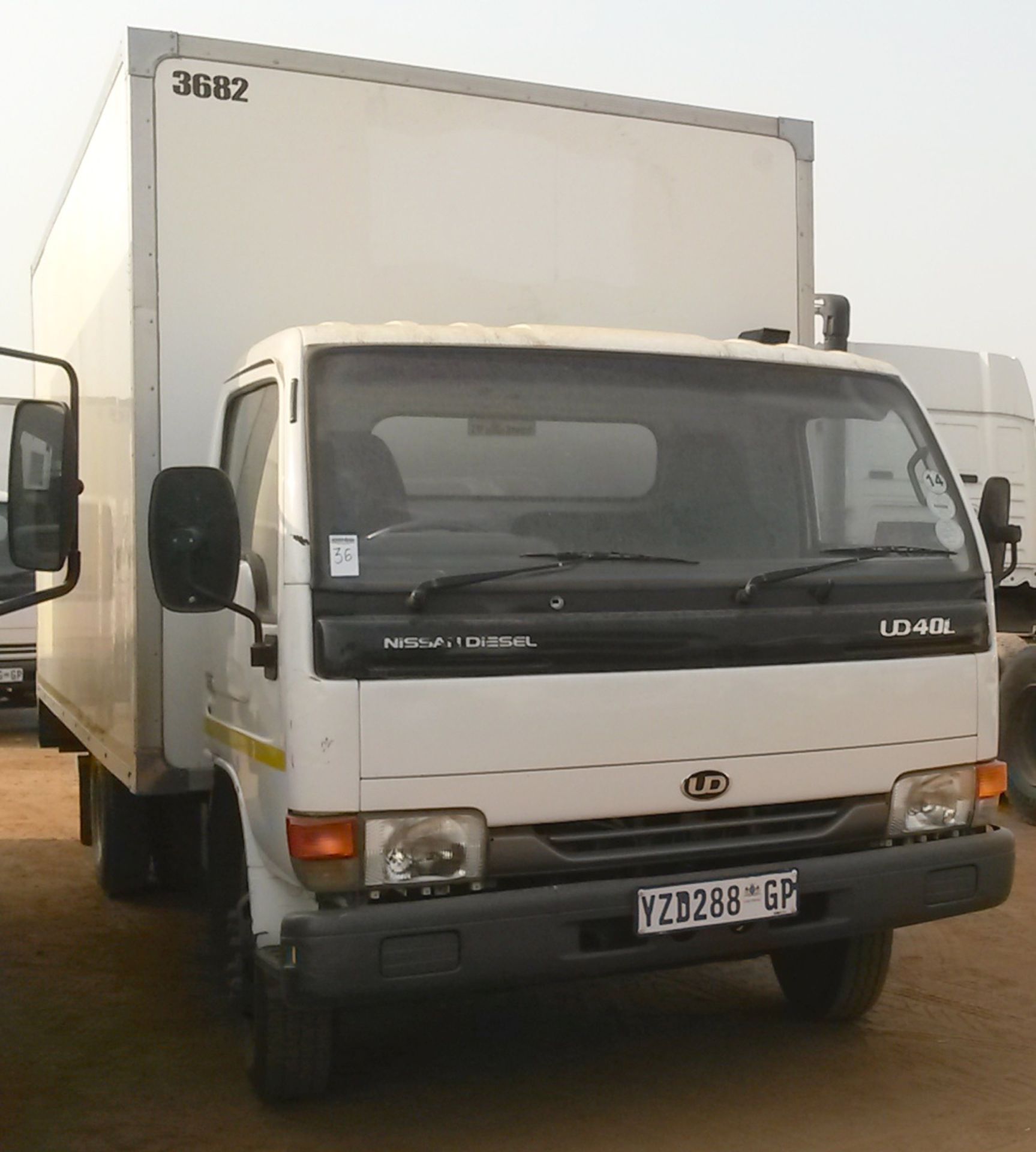 2010 NISSAN UD40L V/VAN - REG NO: YZD288GP