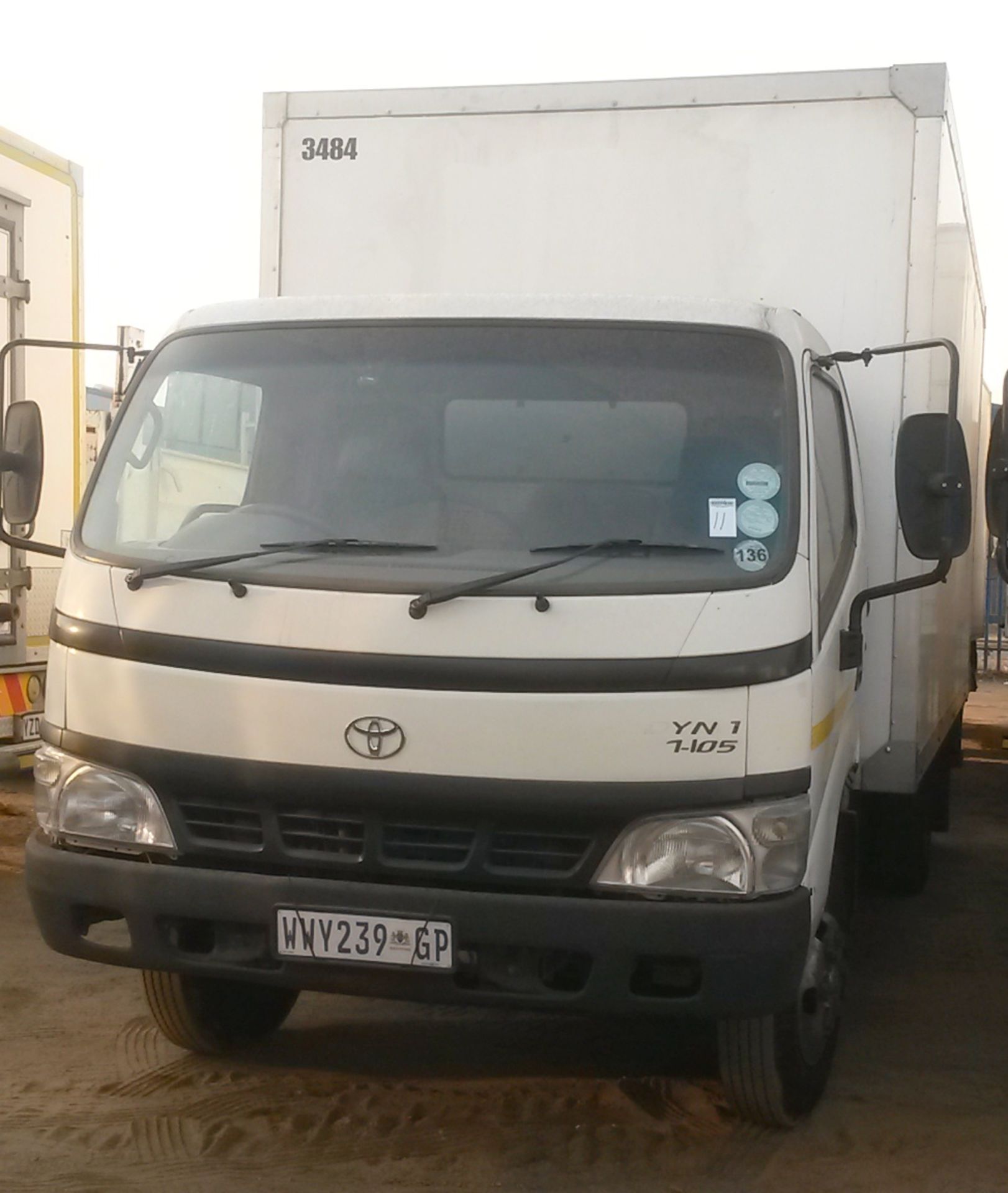 2008 TOYOTA DYNA 7-105 V/VAN - REG NO: WWY239GP