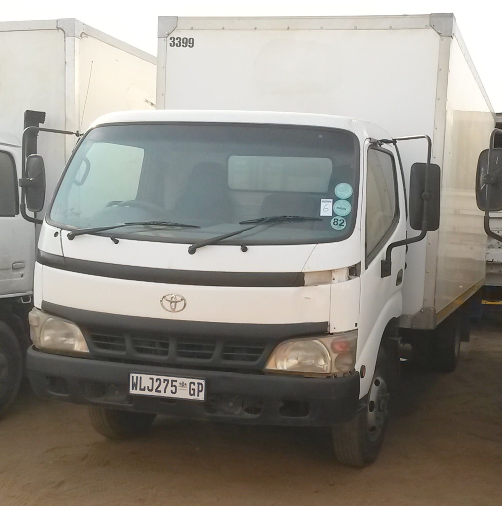 2007 TOYOTA DYNA 7-105 V/VAN  - REG NO: WLJ275GP