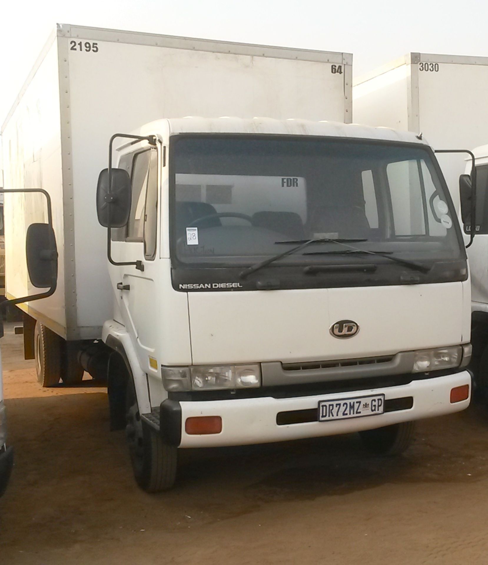 2002 NISSAN UD60 V/VAN - REG NO: DR72MZGP