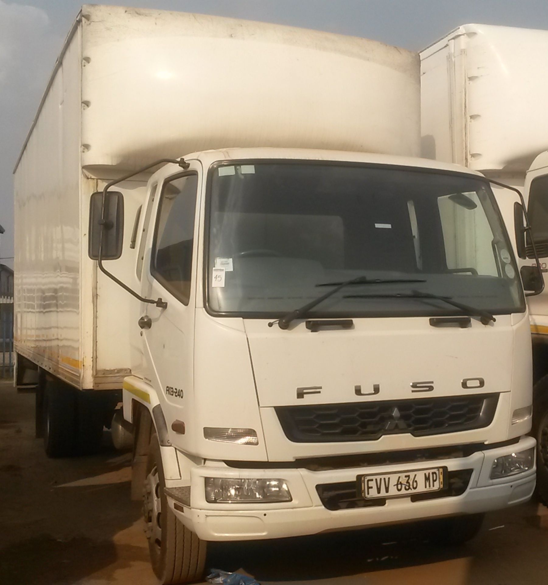 2011 MITSUBISHI FUSO FK13-240 V/VAN - REG NO: FVV636MP