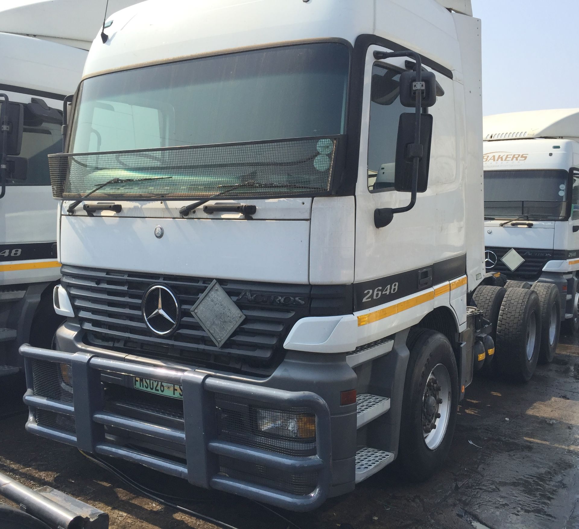 2003 M/BENZ ACTROS 2648 6X4 T/T - REG NO: FMS026FS - (ITEM TO BE SOLD SUBJECT TO CONFIRMATION) - Image 2 of 10