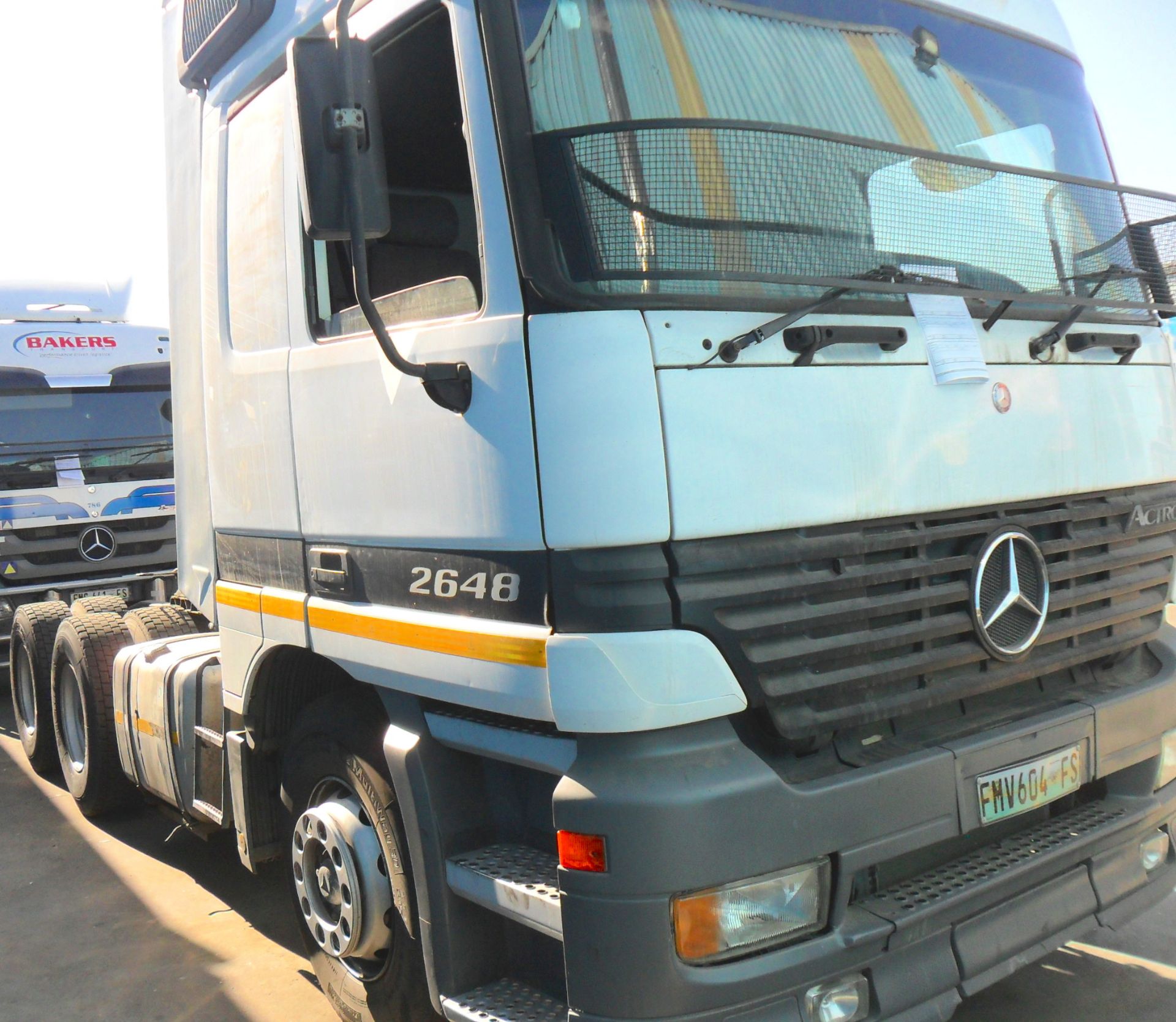 2003 M/BENZ ACTROS 2648 6X4 T/T - REG NO: FMV604FS - (ITEM TO BE SOLD SUBJECT TO CONFIRMATION)