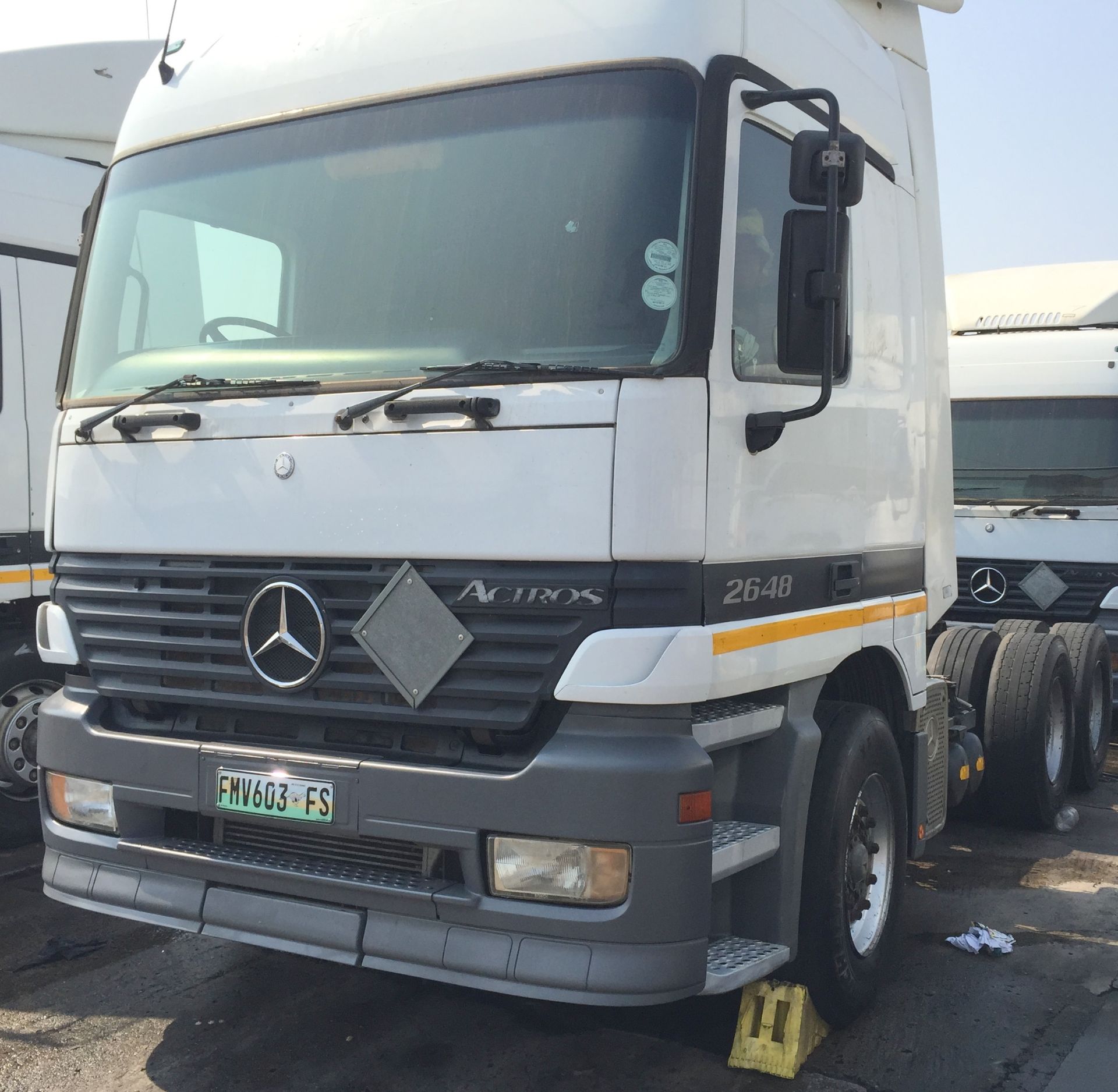 2003 M/BENZ ACTROS 2648 6X4 T/T - REG NO: FMV603FS - (ITEM TO BE SOLD SUBJECT TO CONFIRMATION)