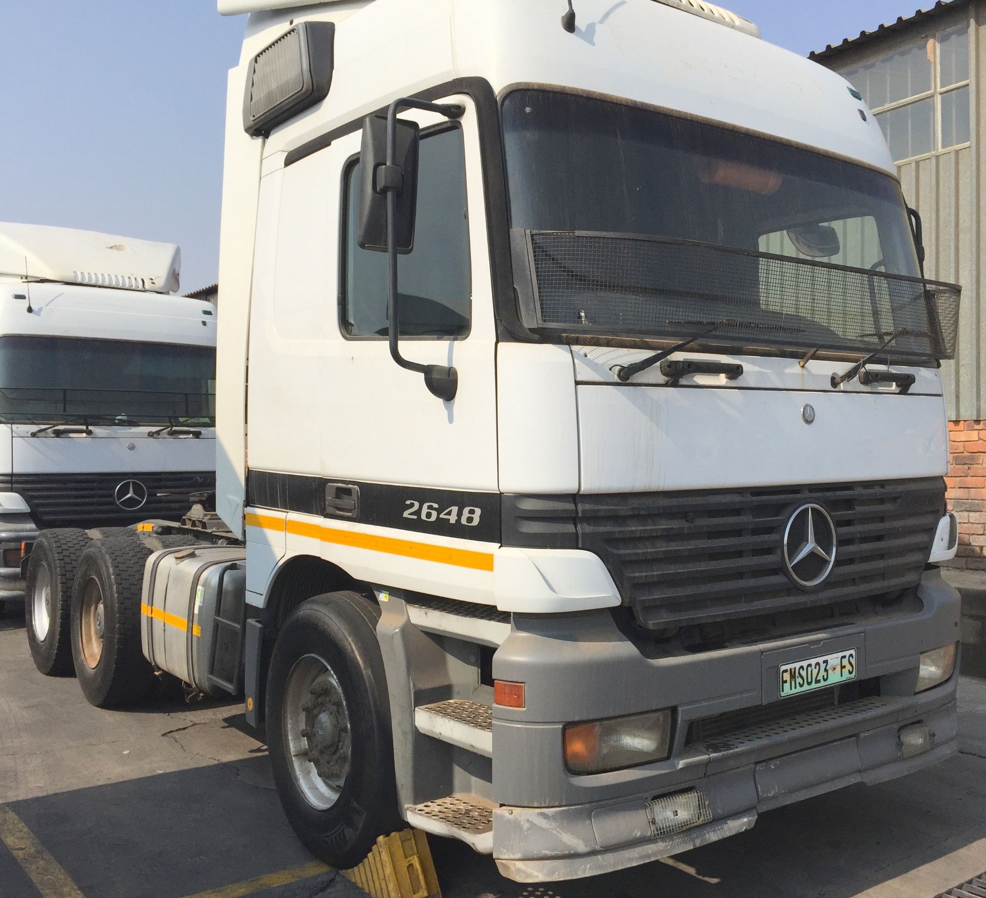 2003 M/BENZ ACTROS 2648 6X4 T/T - REG NO: FMS023FS - (ITEM TO BE SOLD SUBJECT TO CONFIRMATION)