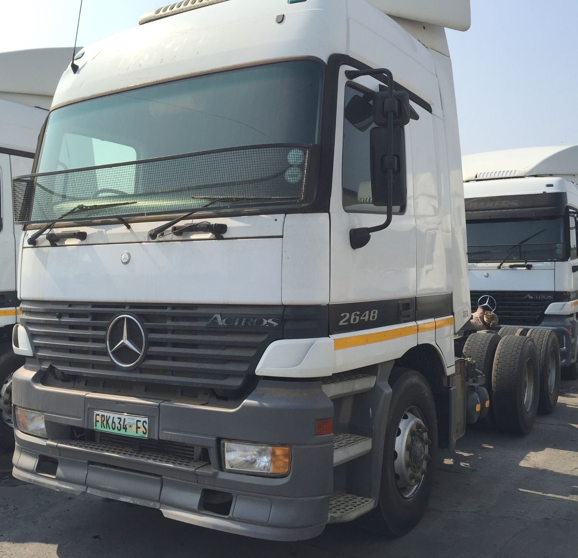 2003 M/BENZ ACTROS 2648 6X4 T/T - REG NO: FRK634FS - (ITEM TO BE SOLD SUBJECT TO CONFIRMATION)