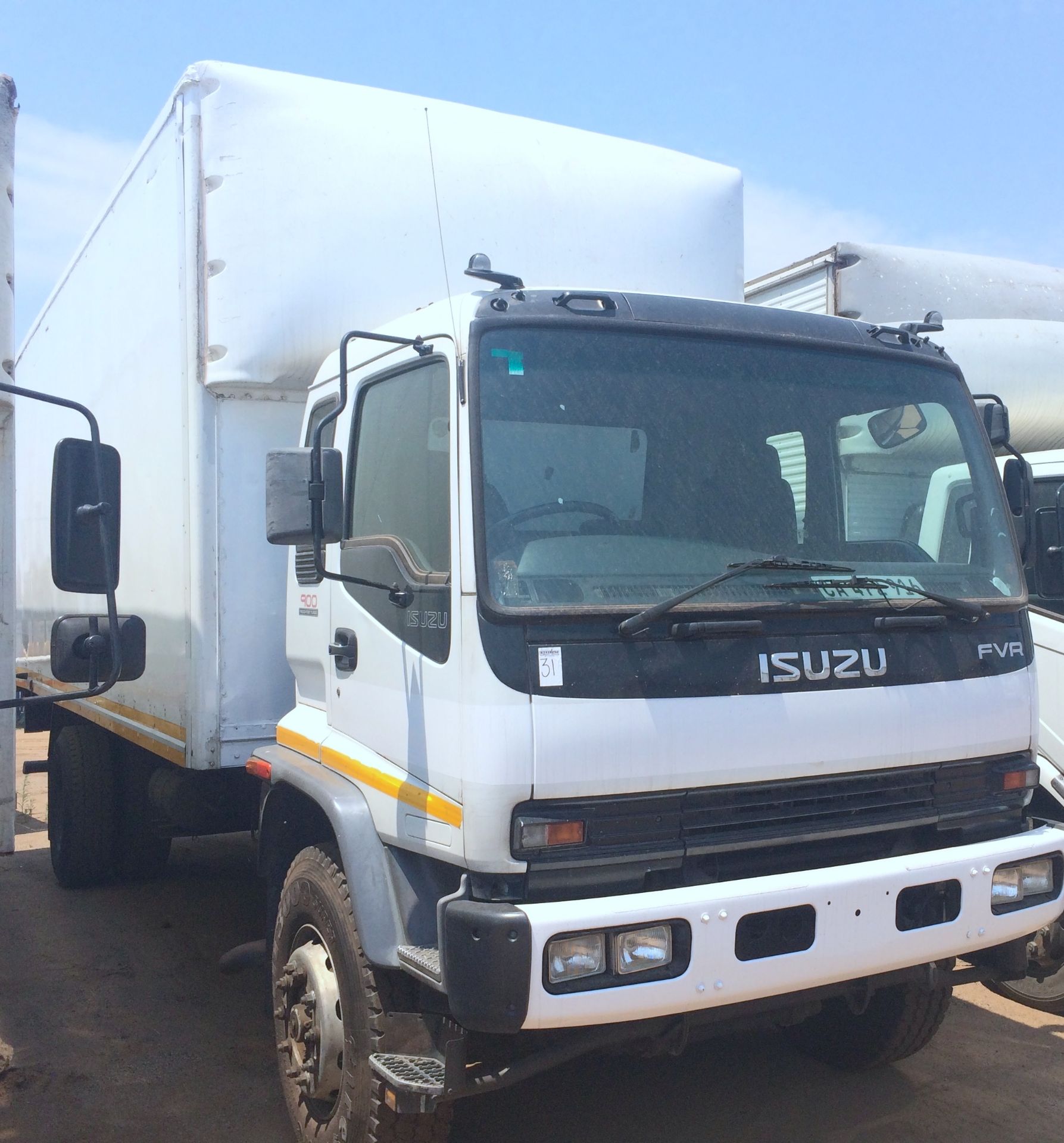 2006 ISUZU FVR900 V/VAN REG NO: CA472916