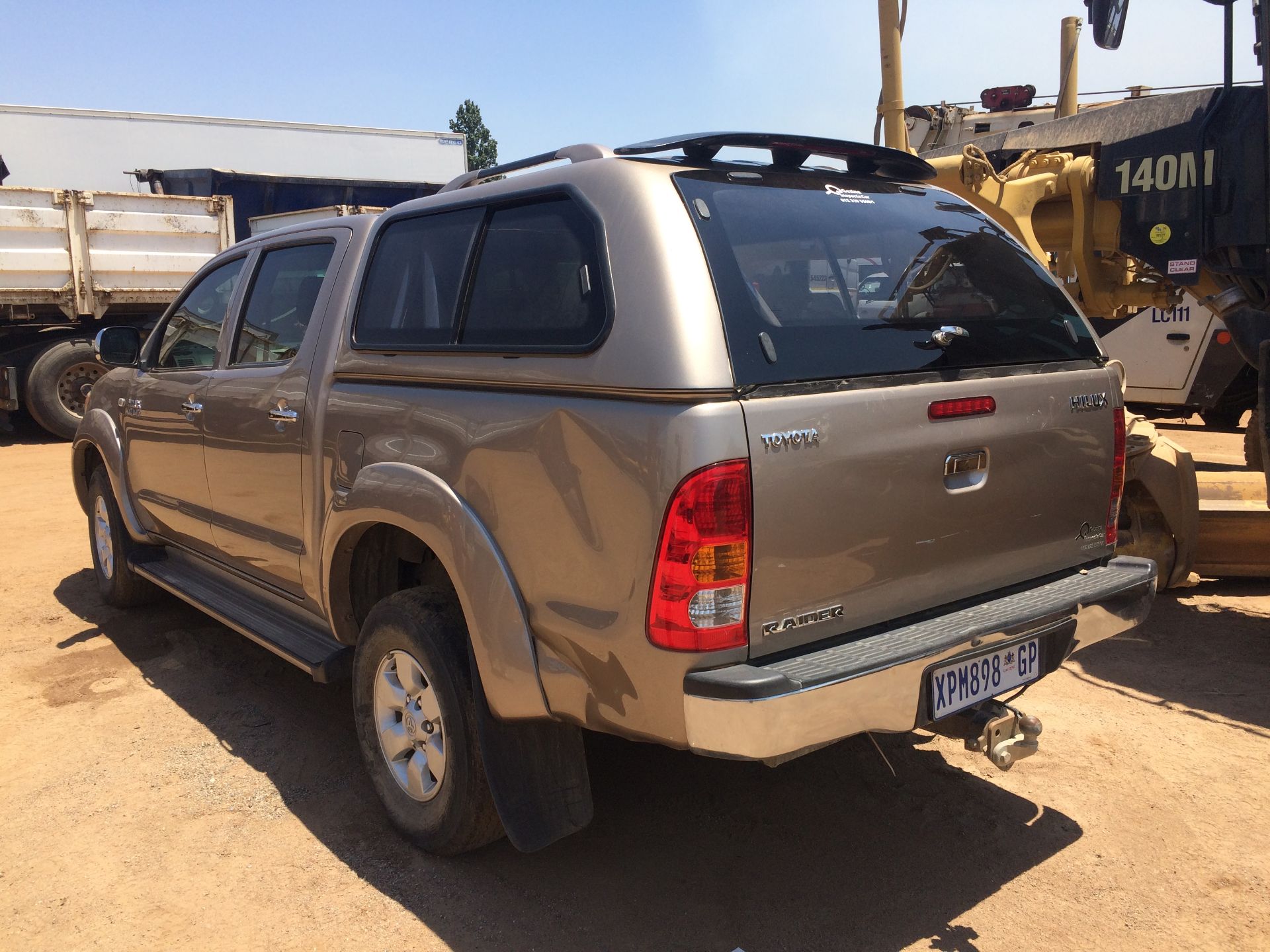 2008 TOYOTA HILUX 3.0D-4D D/CAB - (XPM898GP) - Image 3 of 3